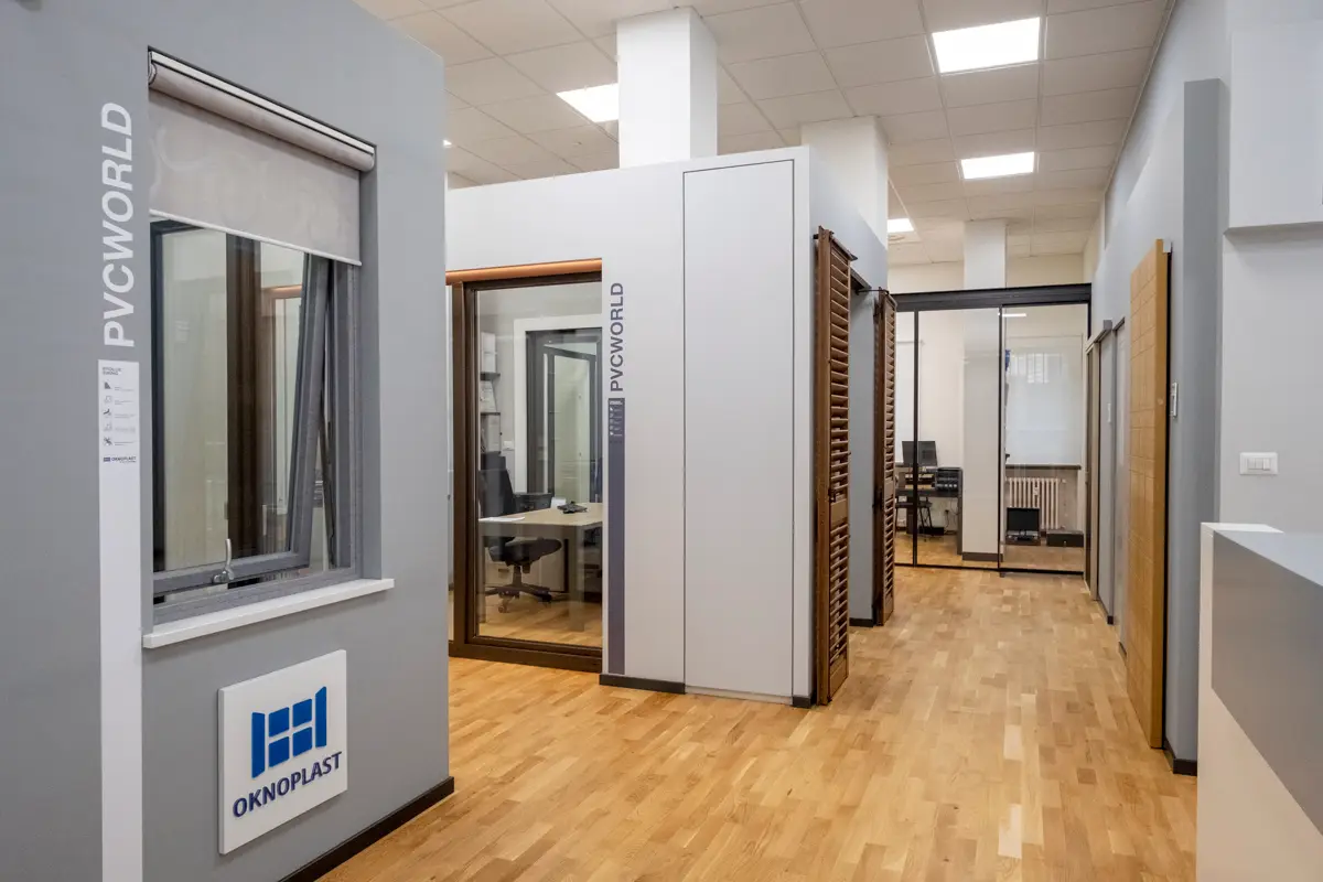 ADUEV serramenti showroom Torino
